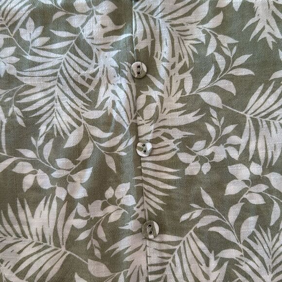 MINE Tropical Floral Print Camisole Tank Top, Size Large - Picture 5 of 8